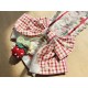 Yolanda Cranberry And Four-Leaf Clover JSK(Reservation/Full Payment Without Shipping)